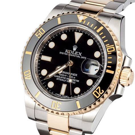 rolex submariner guld stål